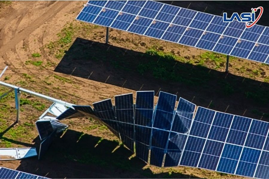 Giải Pháp Bảo Vệ Nhà Máy Điện Mặt Trời Trước Nguy Cơ Từ Gió