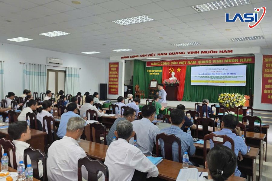 LASI Tham Dự Hội Thảo Tham Vấn Xác Định Vùng Trồng Và Liên Kết Tiêu Phụ Thuộc " Đề Án 1 Triệu Ha Lúa Chất Lượng Cao & Phát Thải Thấp Tại Cần Thơ"