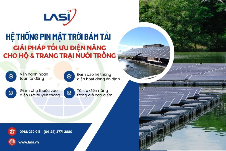 Tối Ưu Điện Năng Cho Các Trang Trại Nuôi Trồng Với Hệ Thống Pin Mặt Trời Bám Tải
