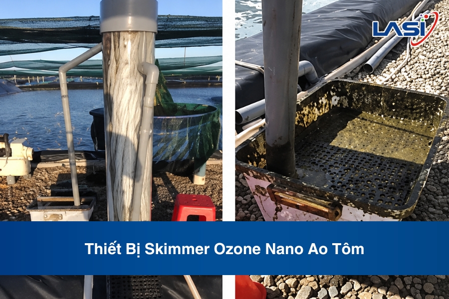 Thiết Bị Skimmer Ozone Nano Ao Tôm